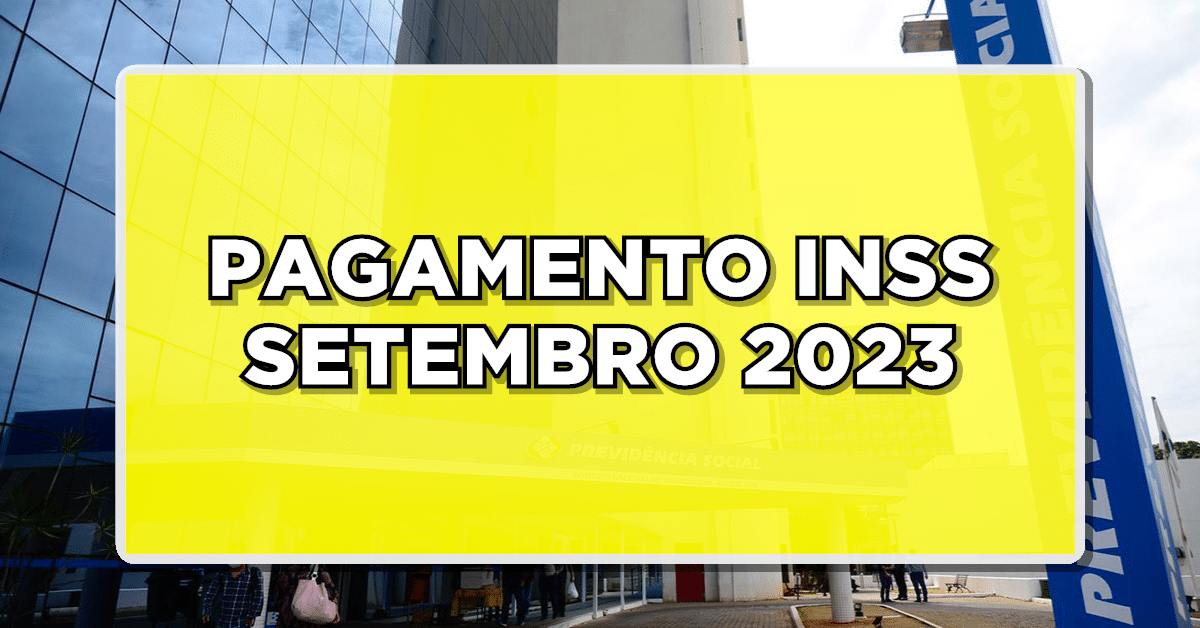 Pagamento INSS setembro