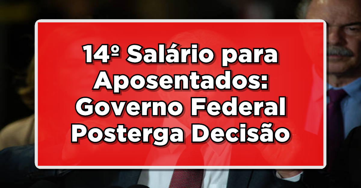 pagamento do 14º salário aposentados