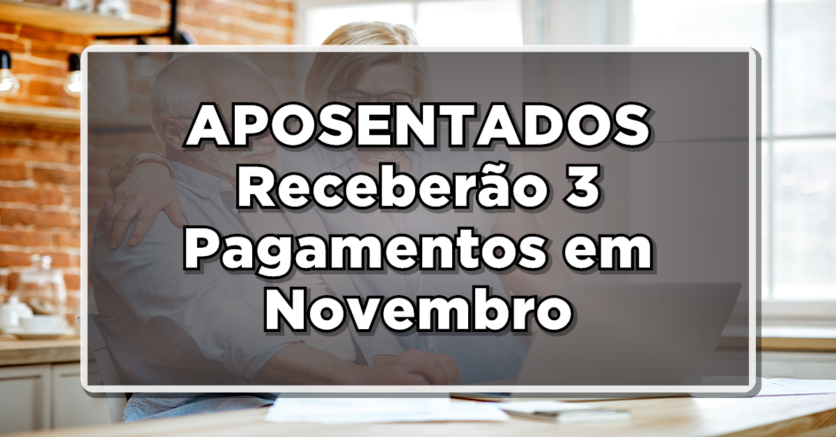 Aposentados e pensionistas recebem pagamento do INSS neste mês (Fonte: Edição/ Notícia de Última Hora).