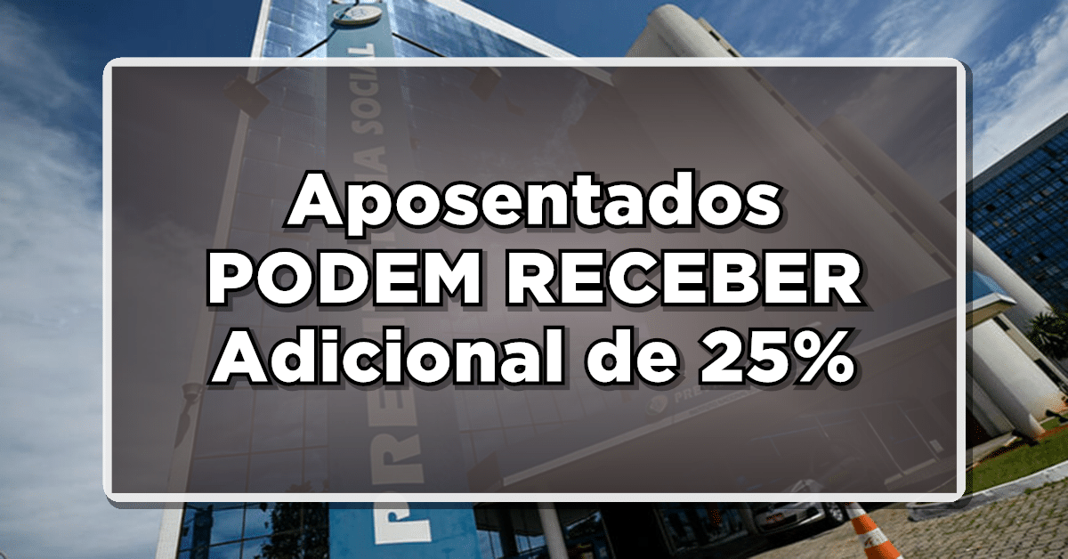 Aposentados que necessitam de auxílio devem entrar com pedido no INSS.