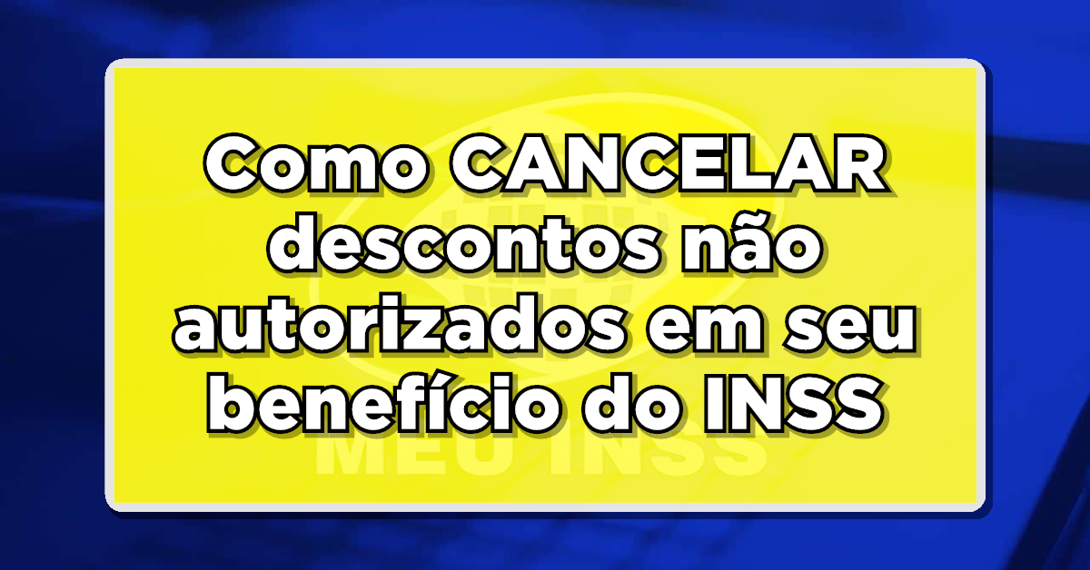 Através do aplicativo Meu INSS é possível cancelar descontos não autorizados no benefício do INSS (Fonte: Edição/ Notícia de Última Hora).