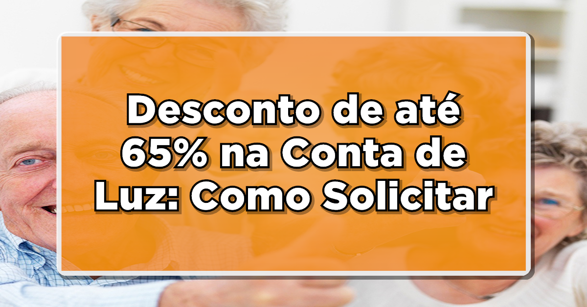 desconto na conta de luz