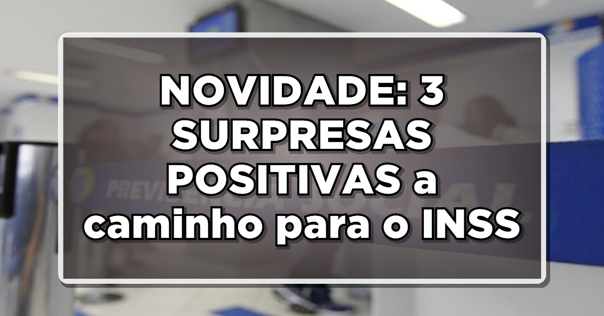 Aposentados do INSS contam com três surpresas na reta final do ano (Fonte: Edição/ Notícia de última hora)