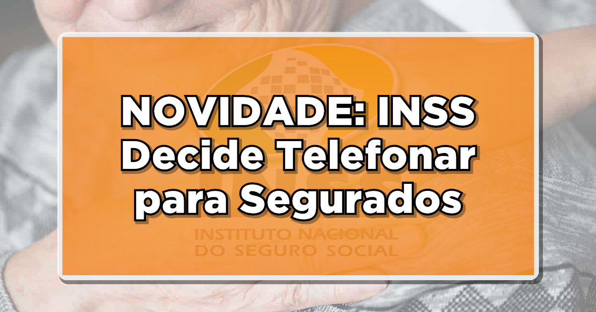 O INSS telefona para aposentados a fim de que eles realizem a perícia médica (Fonte: Edição/ Notícia de Última Hora).
