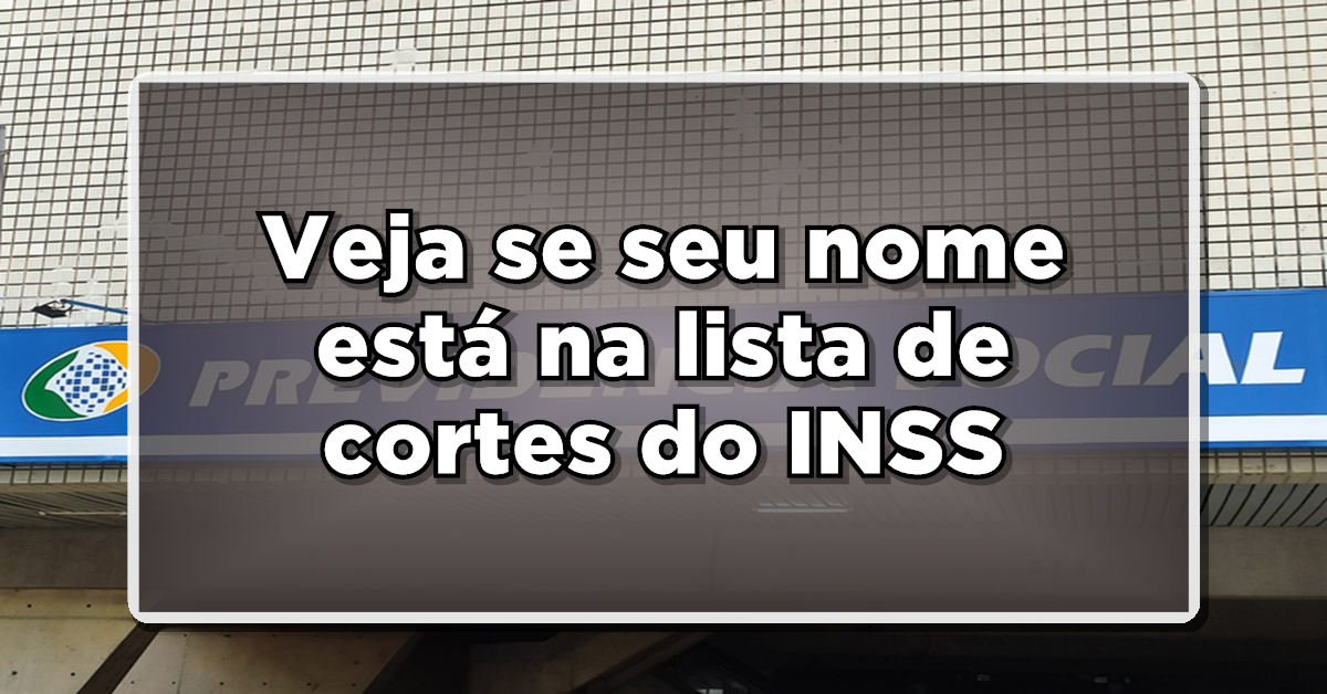 Corte no INSS