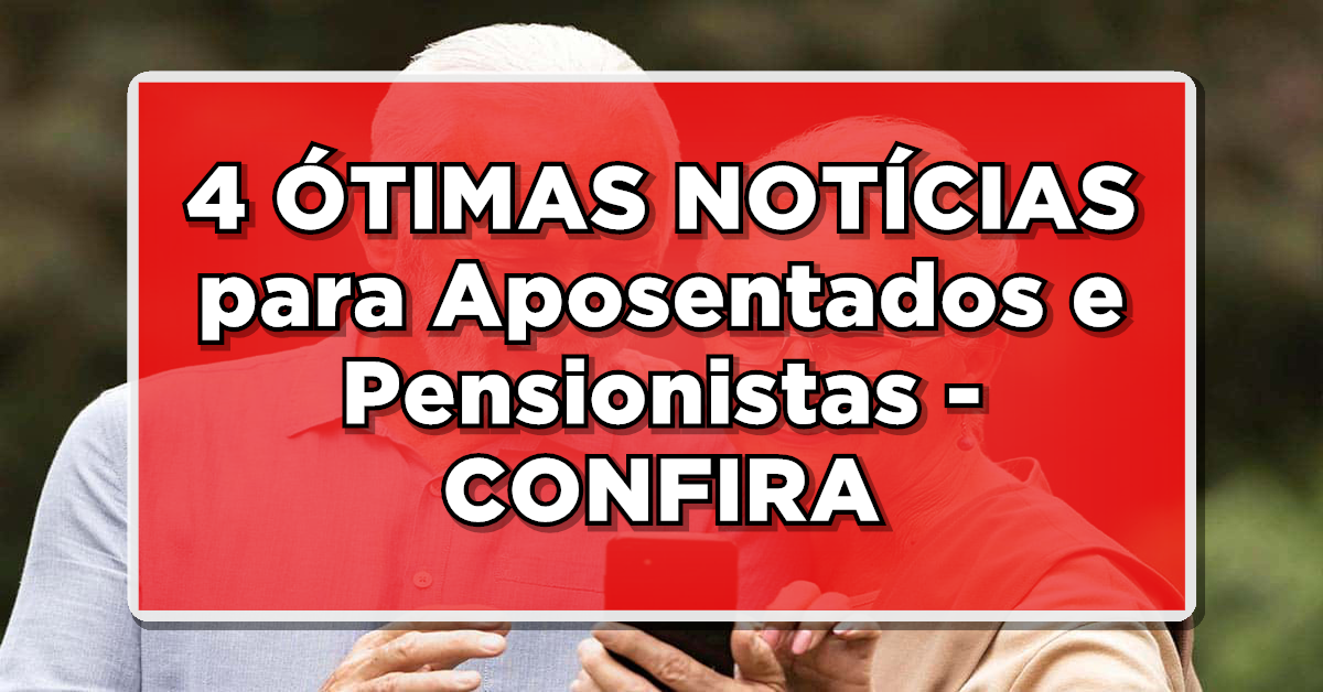 inss com 4 novidades