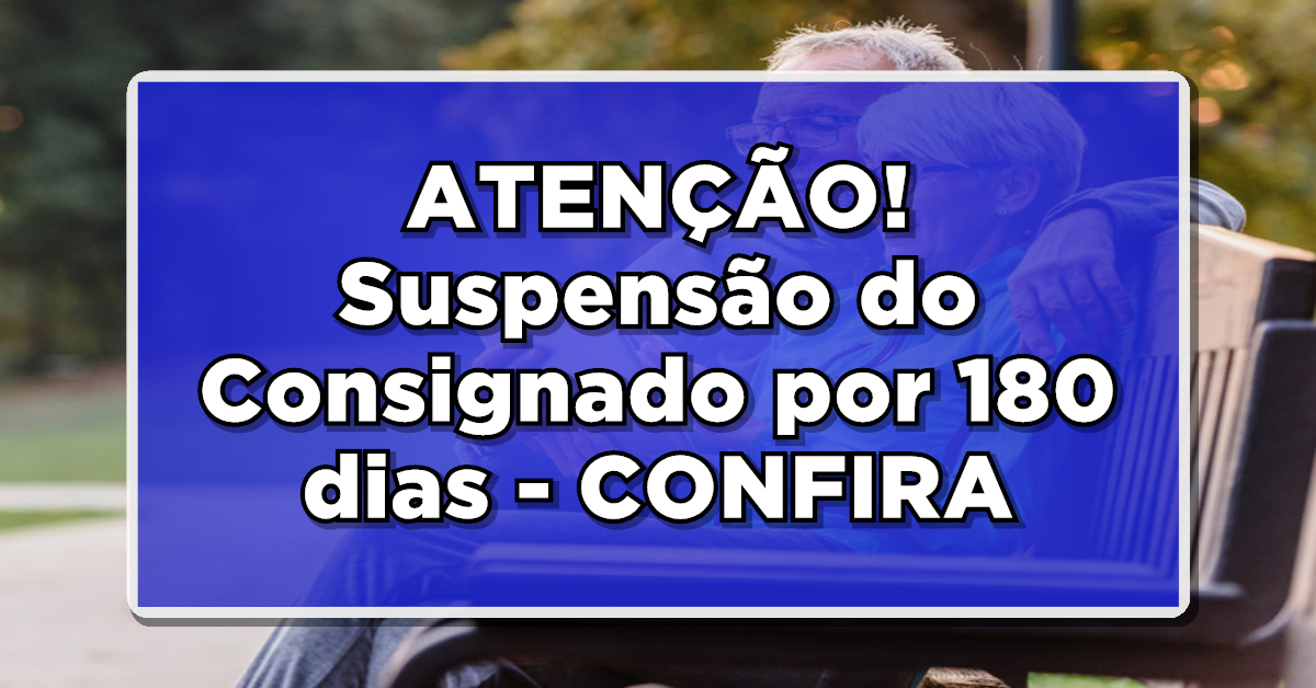 suspensão do consignado