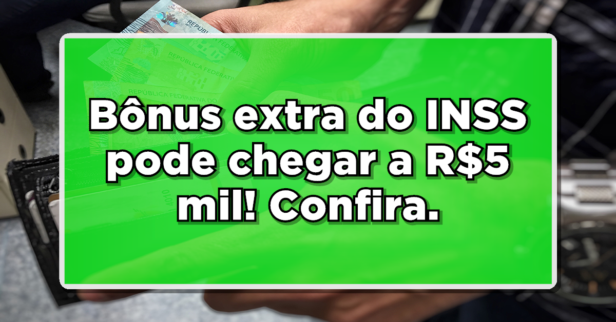INSS prepara pagamento extra em novembro.