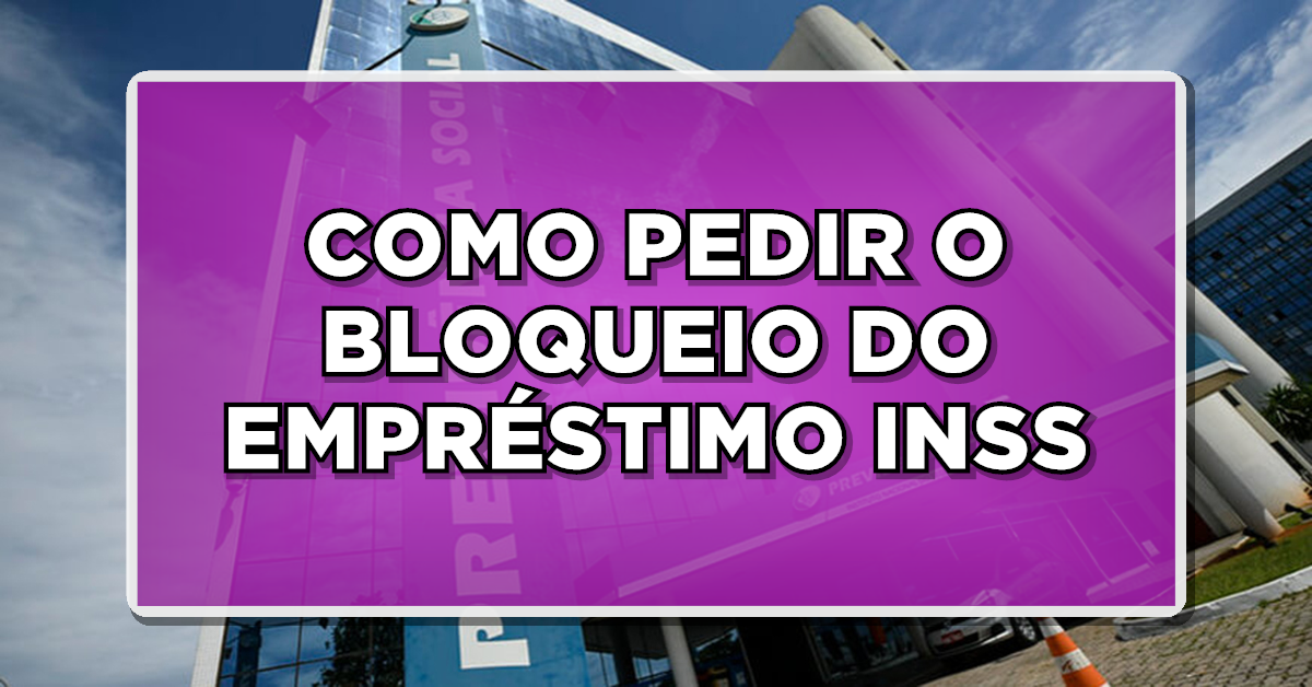 Como pedir bloqueio do empréstimo