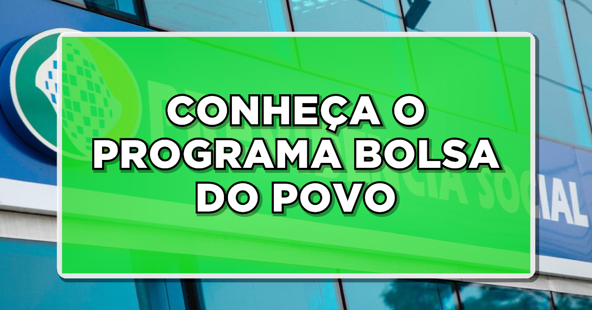 Pagamento Bolsa do Povo