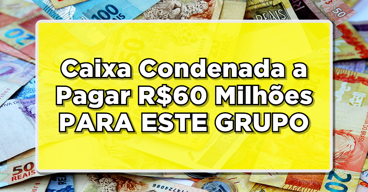 A Caixa Econômica Federal foi condenada a pagar uma indenização milionária de aproximadamente R$ 60 milhões a cerca de quatro milhões de ex-beneficiários de programas sociais.