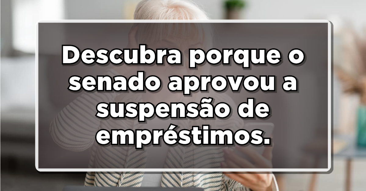 Confira como realizar a suspensão do seu consignado do INSS.