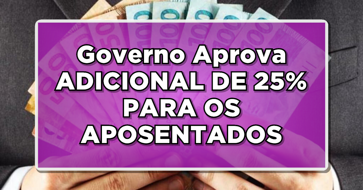 Aposentados que necessitam de ajuda permanente podem solicitar o aumento de 25% (Fonte: Edição/ Notícia de Última Hora).
