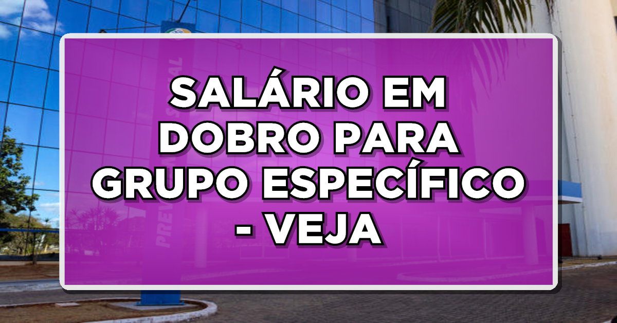 Salário em dobro INSS