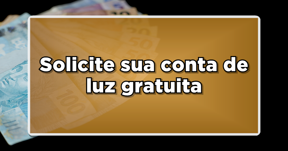 conta de luz gratuita para idosos