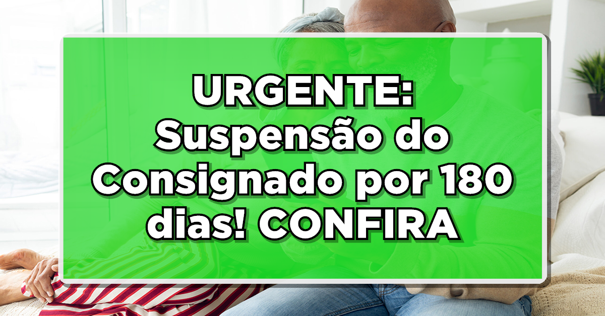 suspensão do consignado