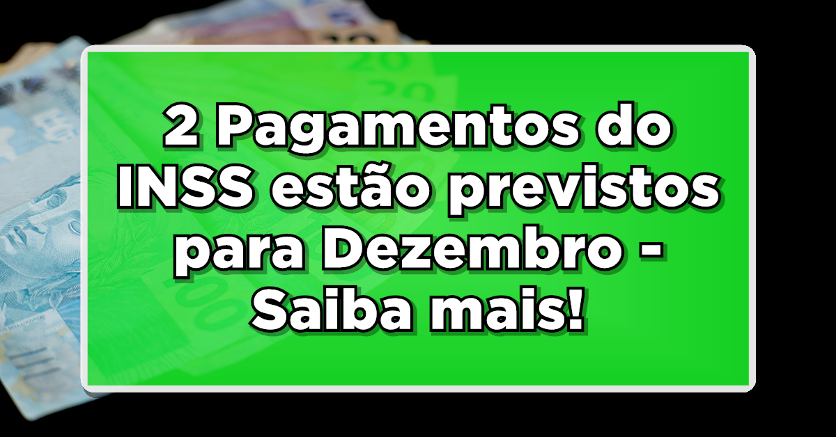 pagamento inss dezembro