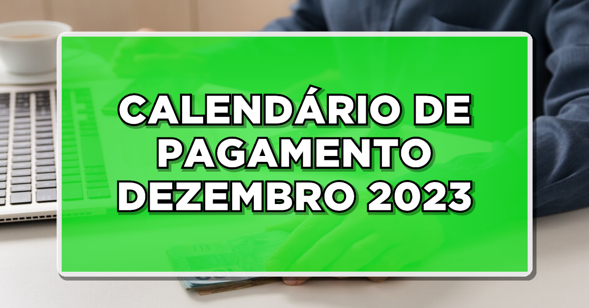Calendário INSS dezembro