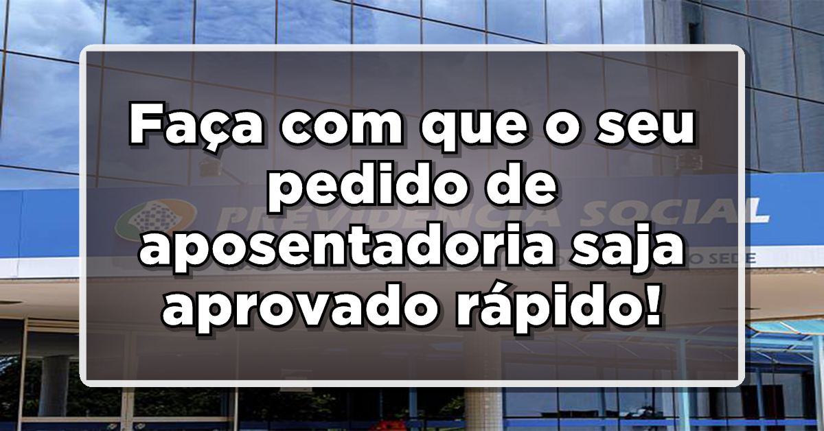 Descubra como agilizar o pedido de benefícios do INSS.