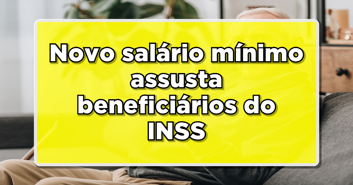 Novo valor para o salário mínimo de 2024.