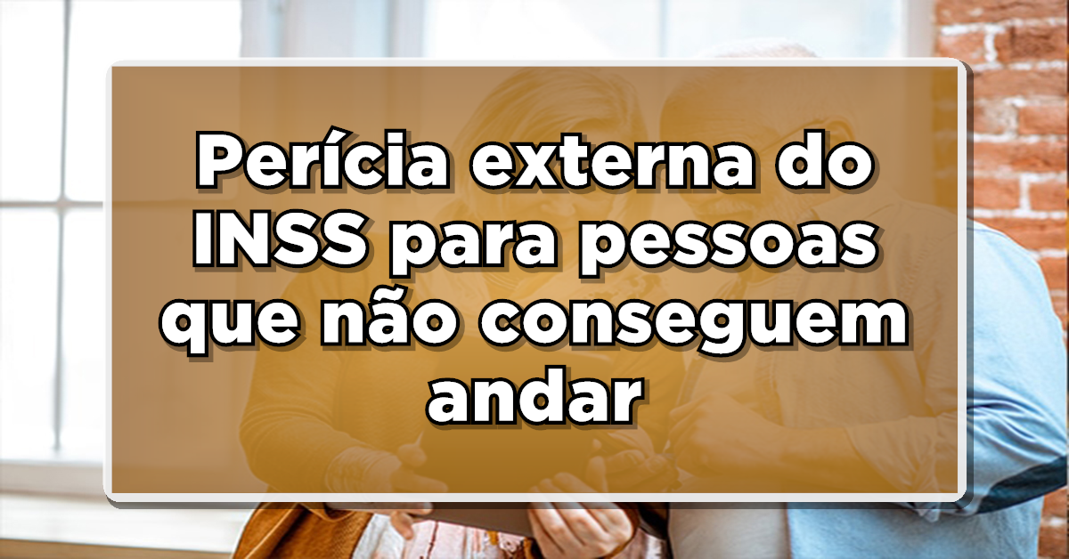 Descubra a seguir, o que é perícia externa do INSS.