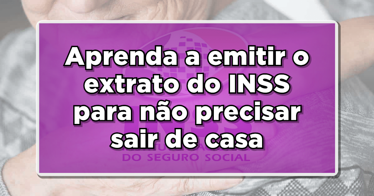 Aprenda como emitir o extrato do INSS para o imposto de renda sem sair de casa