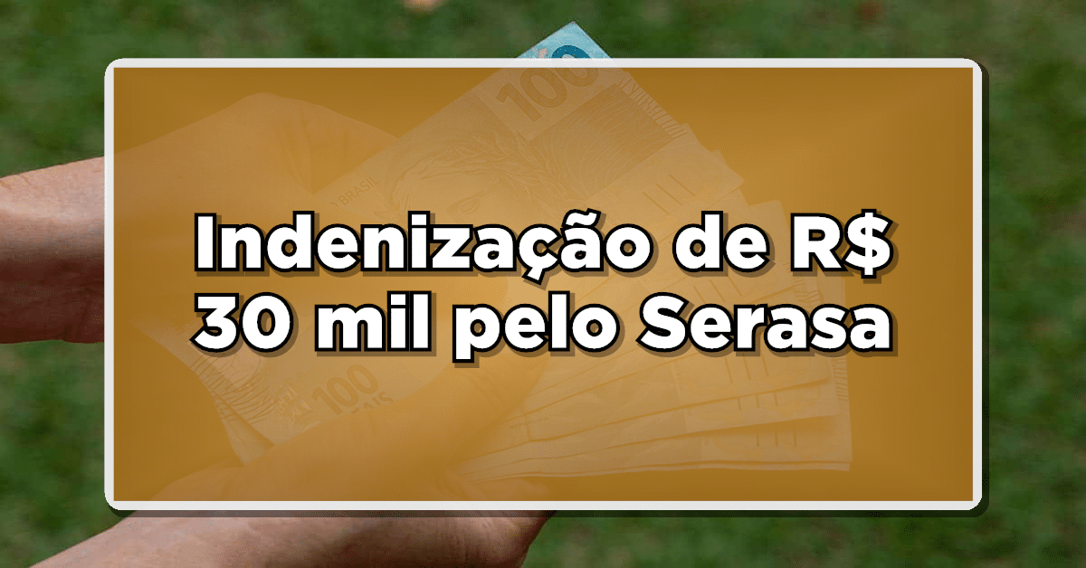 Serasa deve pagar até R$ 30 mil de indenização por vazamento de dados, Confira!