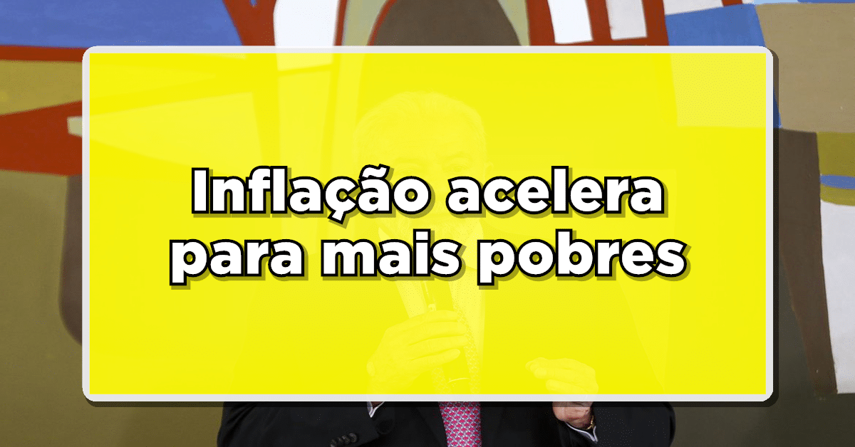 Inflação acelera para mais pobres devido ao aumento do preço dos alimentos, afirma Ipea.