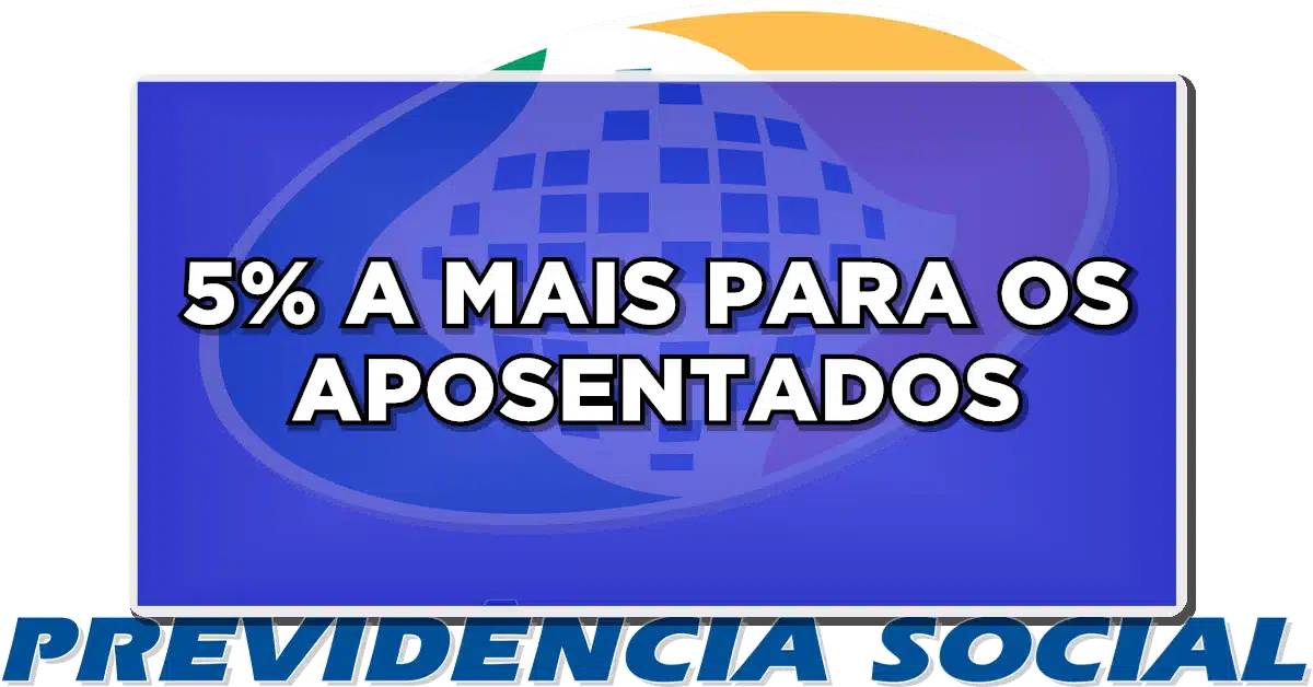 Projeto prevê o reajuste de 5% para aposentados – Saiba como funciona e quem poderá receber