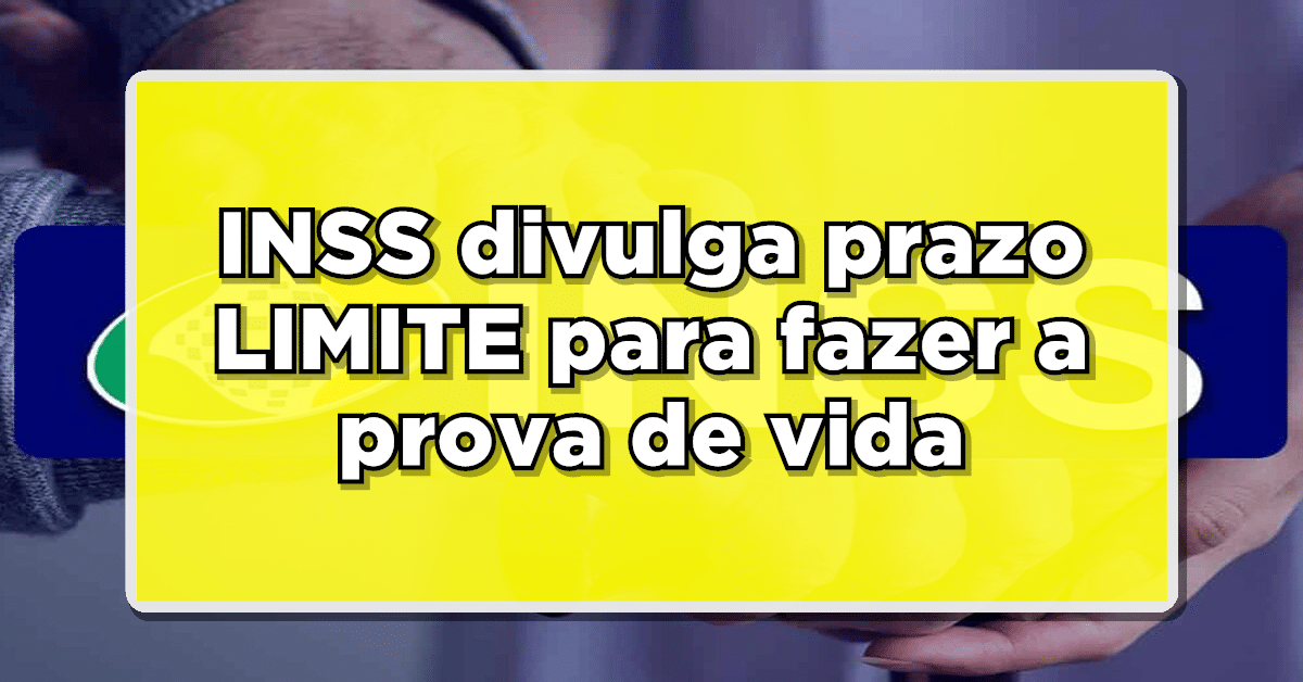 Atenção aposentados: INSS divulgou prazo LIMITE para fazer a prova de vida- Entenda a importância do procedimento