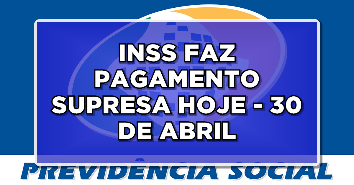 Calendário do pagamento do 13º salário do INSS em abril e maio.