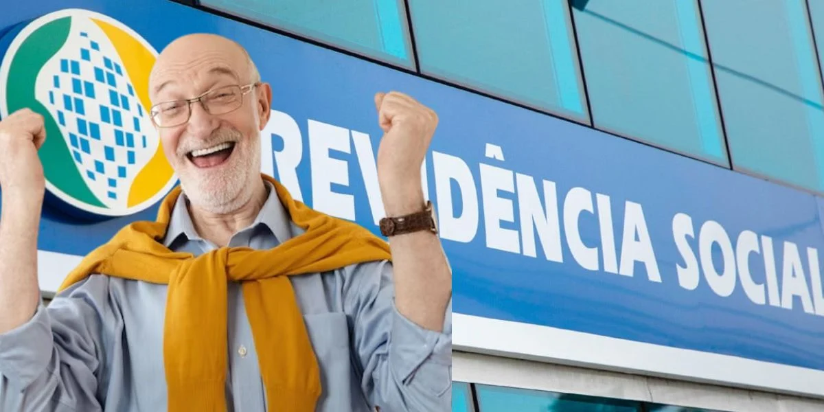 aposentado feliz com o pagamento do 13º salário inss que vai cair hoje