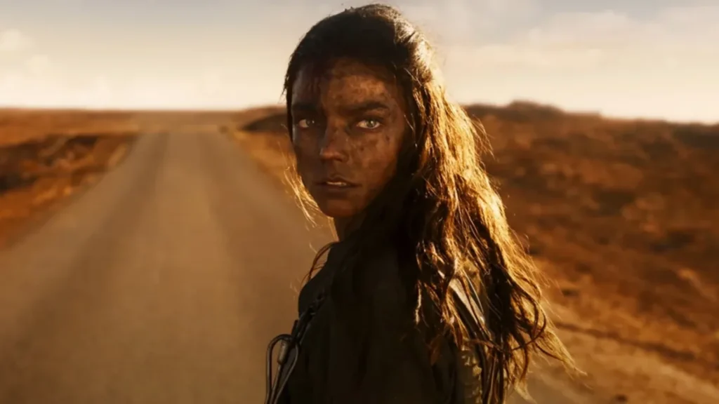 capa do Filme furiosa: uma saga mad max.
