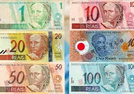 notas de real antigas